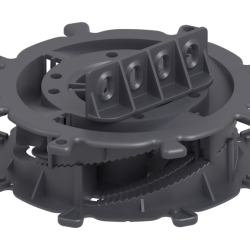Wspornik Regulowany SPIRAL pod Legary